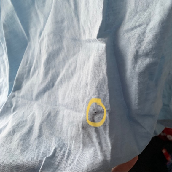 ⭐️ 2 for $20 ⭐️Adidas Striped Blue Tee - Picture 3 of 5